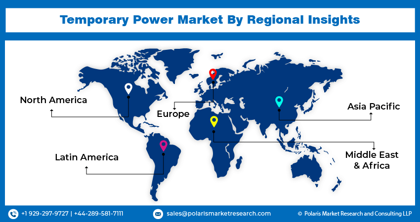 Temporary Power Market region